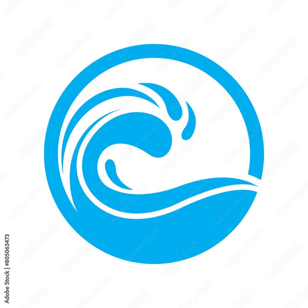 blue sea water high wave design blue sea water high wave design