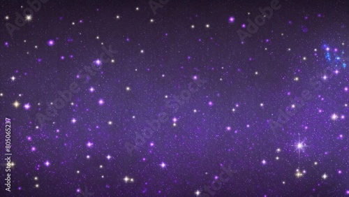 Wallpaper Mural Glittering Black, Blue and Purple gradient background with hologram effect and magic lights. fantasy backdrop with fairy sparkles, gold stars, and festive blurs Torontodigital.ca