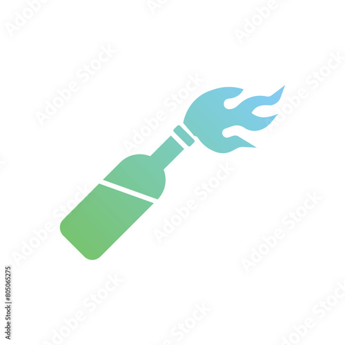 Molotov Cocktail vector icon