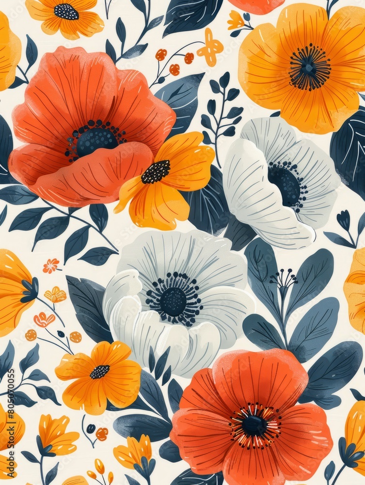 floral background floral background