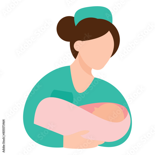 International midwives day illustration
