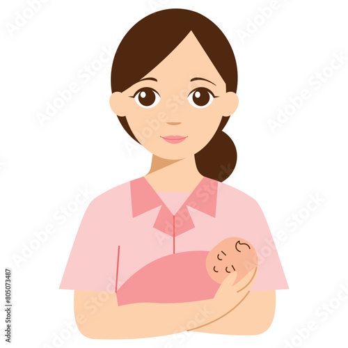 International midwives day illustration
