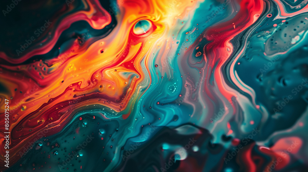 Abstract colorful background, oil, paint Abstract colorful background, oil, paint