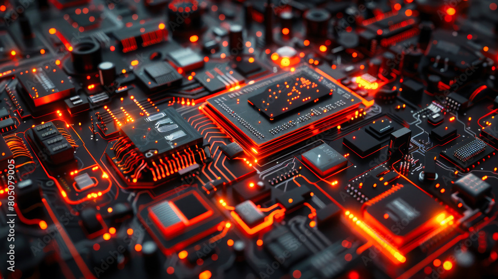 A generic abstract high tech computer hardware closeup A generic abstract high tech computer hardware closeup