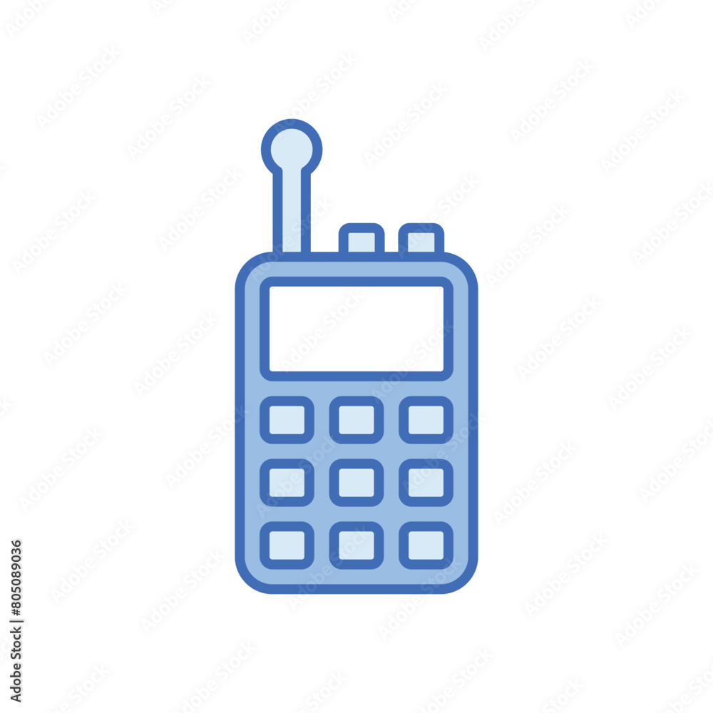 Walkie Talkie vector icon Walkie Talkie vector icon