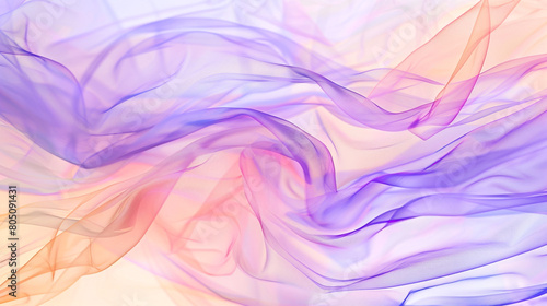 serene blend of violet and peach, ideal for an elegant abstract background