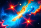 A cosmicinspired artwork featuring vibrant nebulae (24)