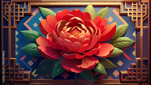 lotus flower in the temple