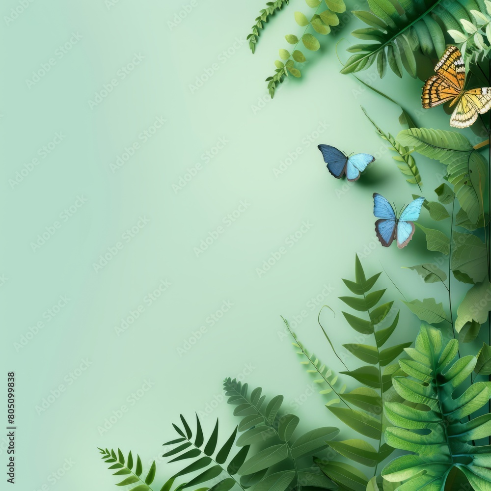 Fototapeta premium International Day for Biological Diversity background concept with copy space
