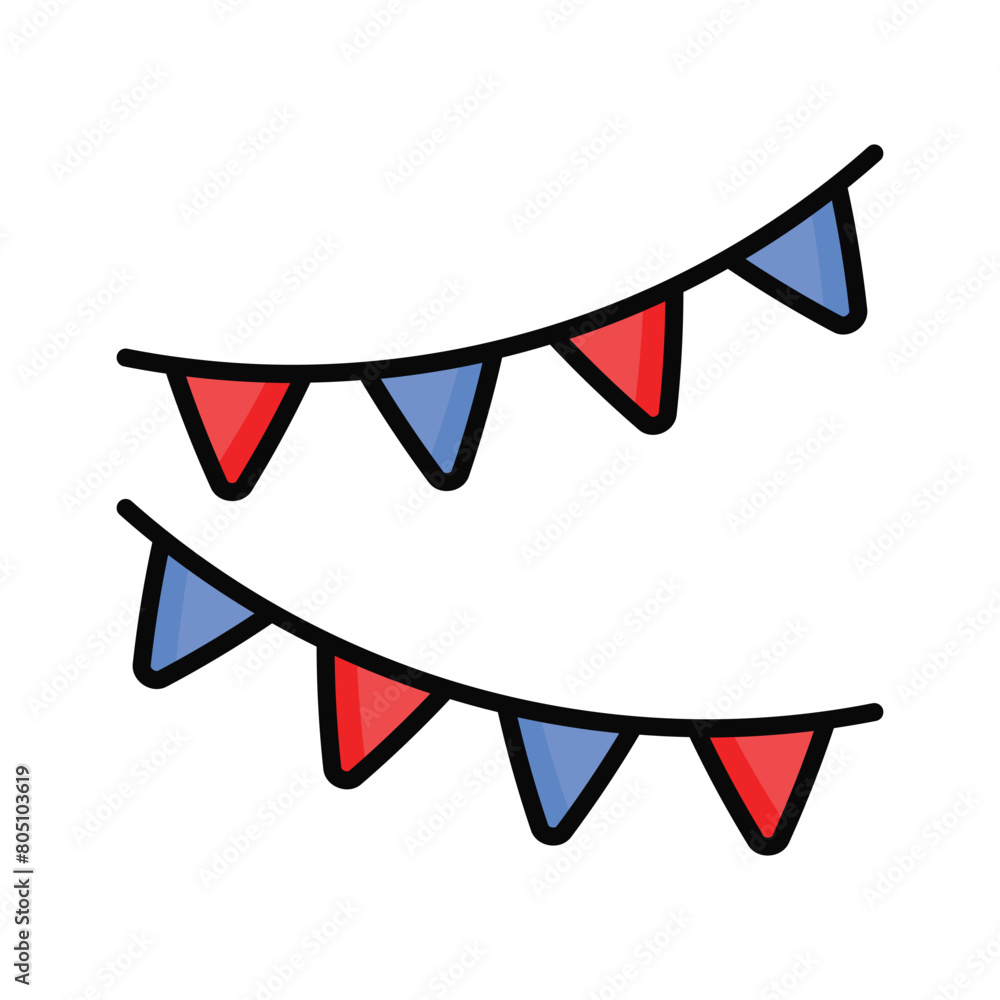 Get this visually perfect icon of garlands, decoration equipment Get this visually perfect icon of garlands, decoration equipment