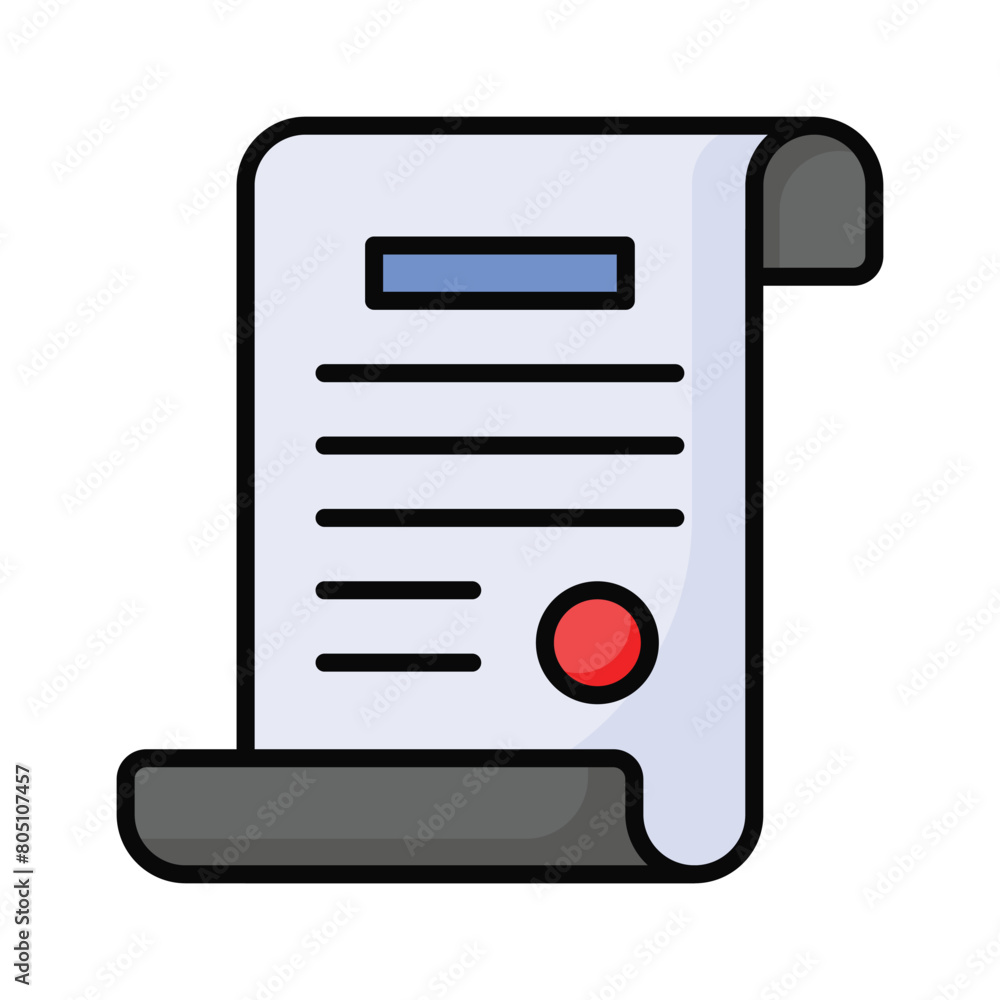 Get your hands on this amazing icon of constitution in editable style Get your hands on this amazing icon of constitution in editable style
