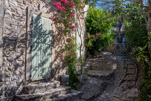 Dappled wall, Provence, France