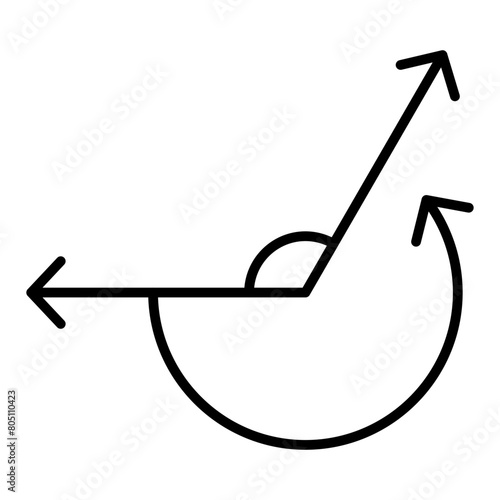 Reflex Angle Icon
