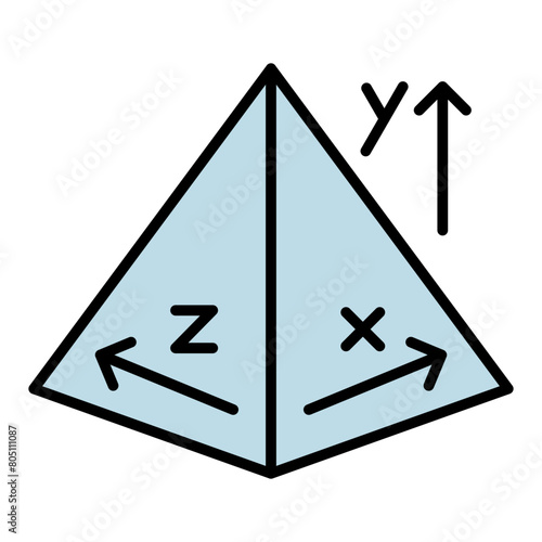 Coordinate Axis Icon