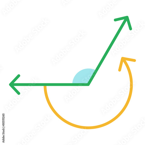 Reflex Angle Icon