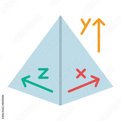 Coordinate Axis Icon