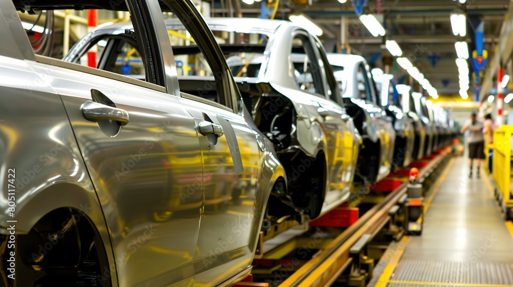 Automotive Manufacturing: Car assembly lines and component manufacturing. Automotive Manufacturing: Car assembly lines and component manufacturing.