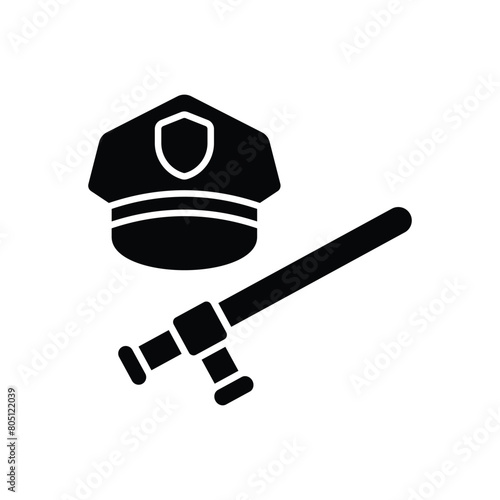Baton vector icon