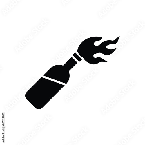 Molotov Cocktail vector icon