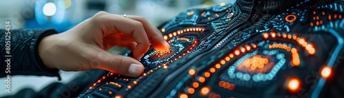 Embedded Systems Engineer developing smart textiles that monitor health and adapt to environmental conditions automatically