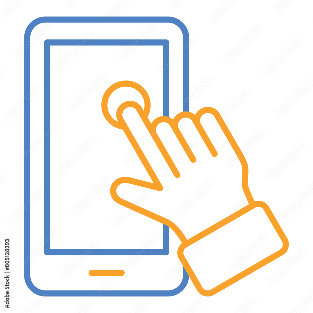 Touch Screen Icon Touch Screen Icon