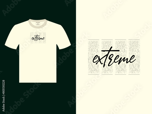 Extreme T Shirt Vector Design