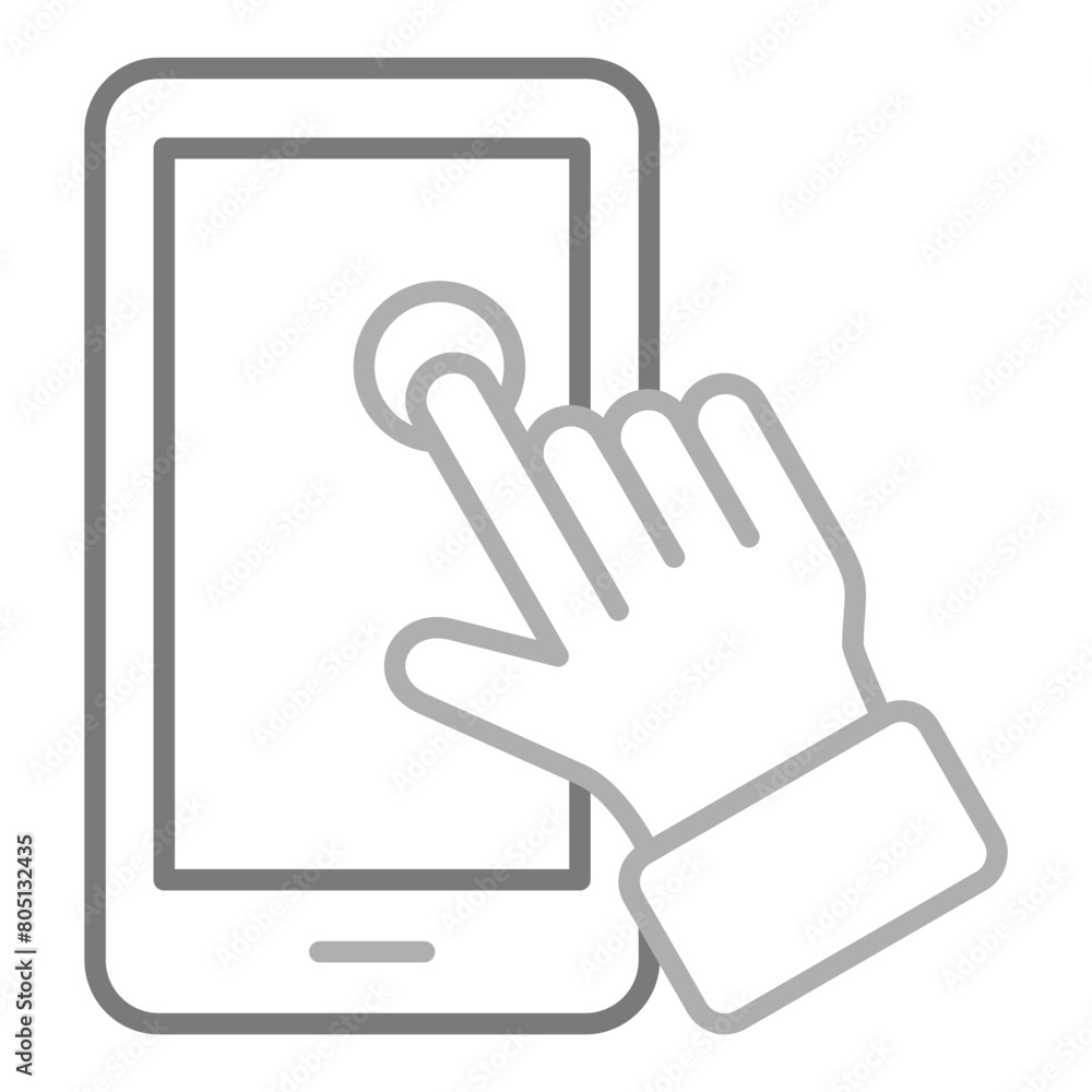 Touch Screen Icon Touch Screen Icon