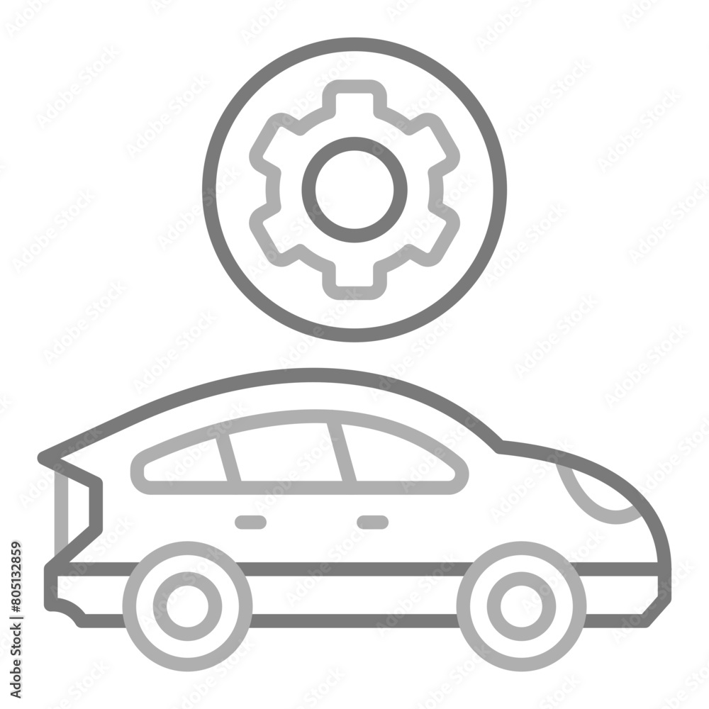 Obraz premium Car Service Icon