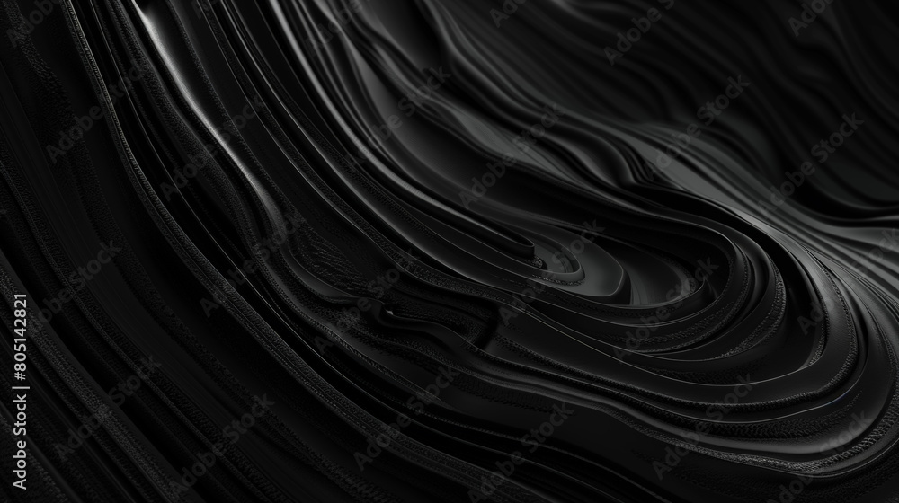 Eternal Threads: Dark Slate Infinity Loop Abstract. Generative AI Eternal Threads: Dark Slate Infinity Loop Abstract. Generative AI