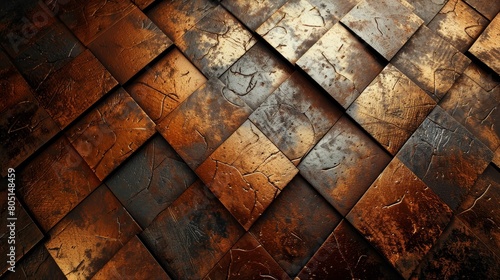 Vintage and Retro Backgrounds Textured Surfaces: A 3D illustration of textured surfaces in vintage and retro backgrounds