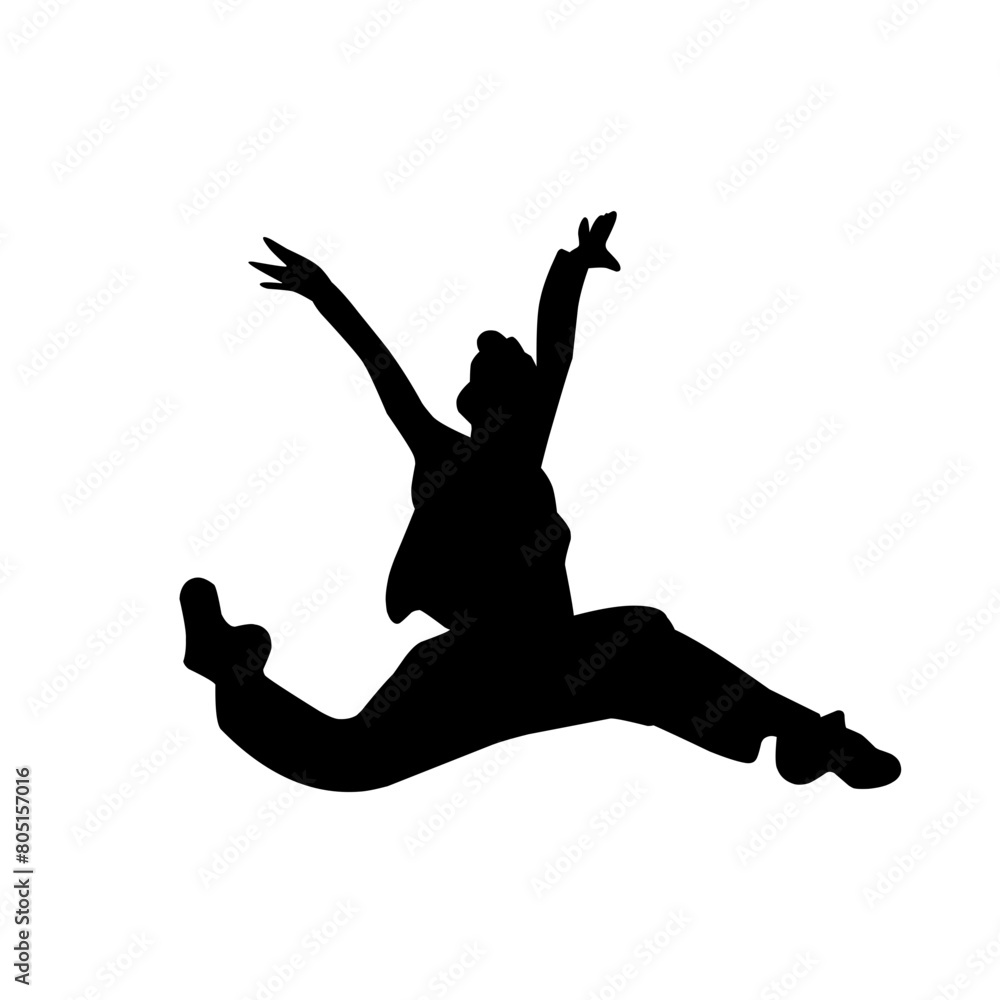 Silhouette of dancers Silhouette of dancers
