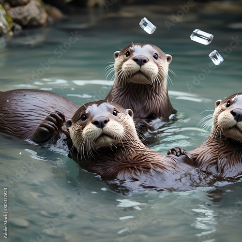 sea otter in the water © baloch