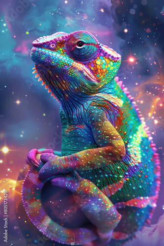 Adaptive Chameleon in Cosmic Galaxy