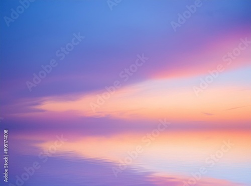 Purple Blue Gradient Vibrant Dreamy Background. Sunrise, Sunset, Sky. © D'Arcangelo Stock