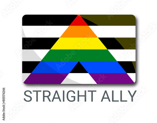 Straight ally