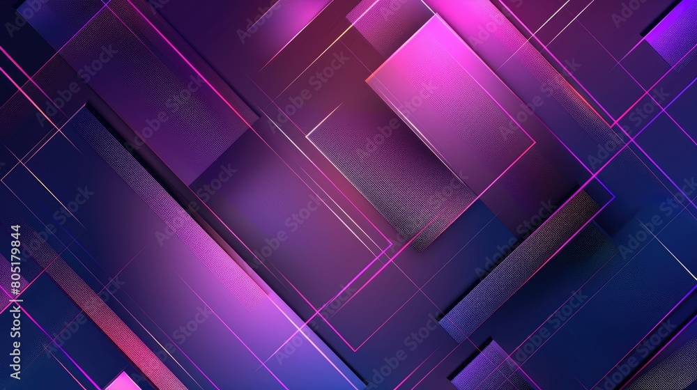 Immerse in the vibrant glow of a neon abstract texture background featuring mesmerizing geometric lines, Ai Generated.