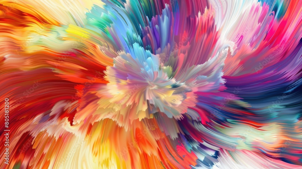 Enter a realm of innovation and creativity with an abstract colorful background, Ai Generated. Enter a realm of innovation and creativity with an abstract colorful background, Ai Generated.