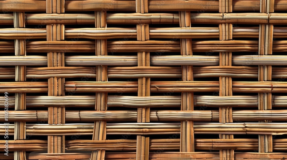 2D rattan texture pattern, Ai Generated 2D rattan texture pattern, Ai Generated