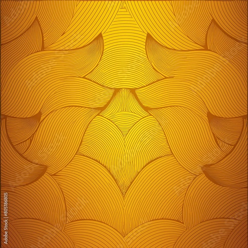 abstract pattern yellow background texture ai generative 