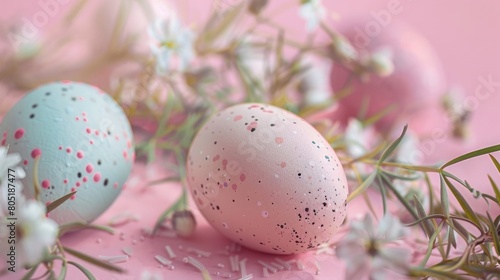 Pastel Parade: A Collection of Decorated Easter Eggs