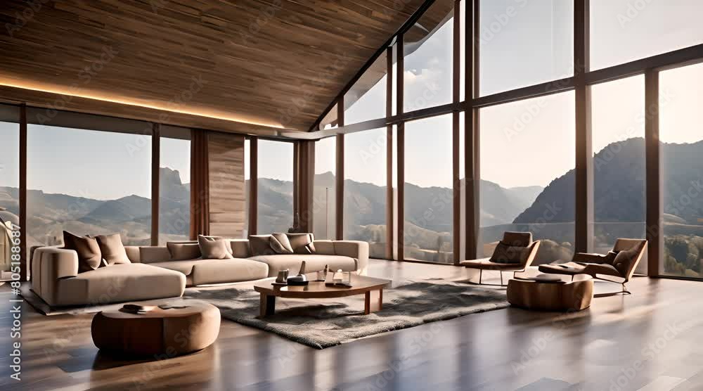 Curated visual reference: Mountain Penthouse Apartments With Large Terrain Reference: Perched Above The Clouds A Glimpse Into The Opulent Interiors
