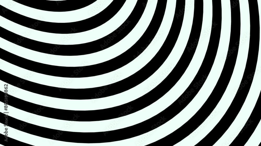 Abstract background with black and white stripes.Seamless loop video.Striped wallpaper. Abstract background with black and white stripes.Seamless loop video.Striped wallpaper.