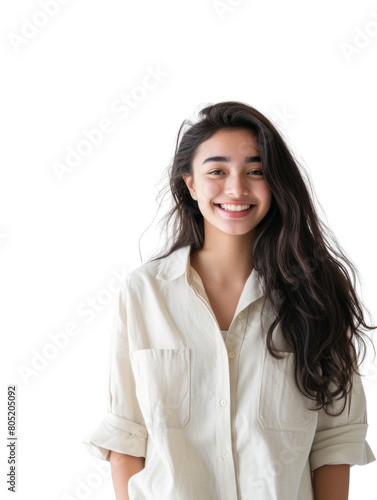 Causal style indian young lady woman © PNG Lab