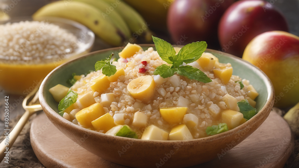 Rice with vegetables