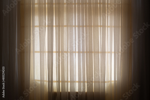 Wallpaper Mural Window and vintage tulle curtain background. Torontodigital.ca