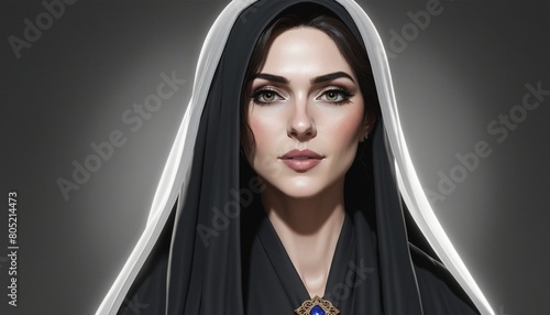 Widow Ruth the biblical character a true story of loyalty love and fidelity  Illustration photo