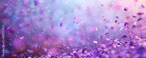 lively sprinkle of lavender and violet  ideal for an elegant abstract background