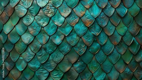 The Texture of Myth: Dragon Scales Up Close