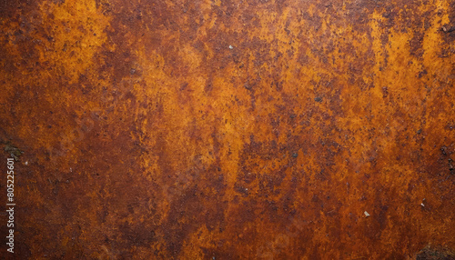 Background with grunge rusty metal surface. Old industrial texture wallpaper © SyedMuhammad