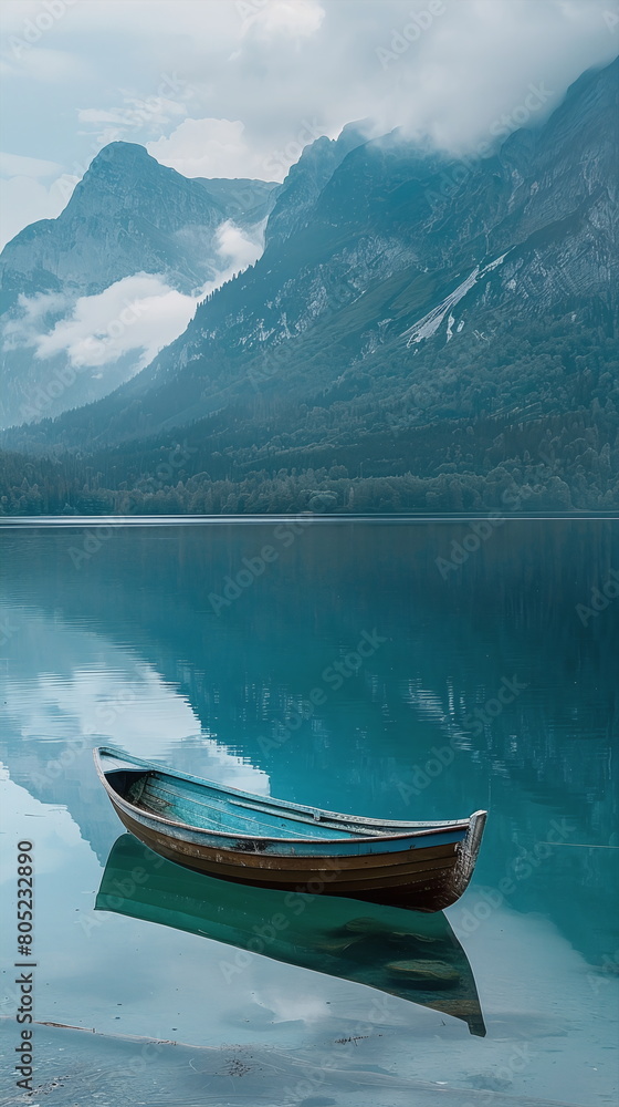 beautiful view of a clear, wide lake and the nature around it beautiful view of a clear, wide lake and the nature around it